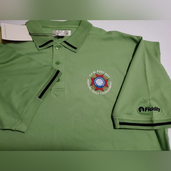 Cutter & Buck Mens Green Shirt XXL  100% Pima cotton - Picture 5 of 12